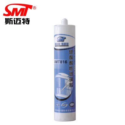 SMT-816 Acetic Silicone Sealant for Big Glass