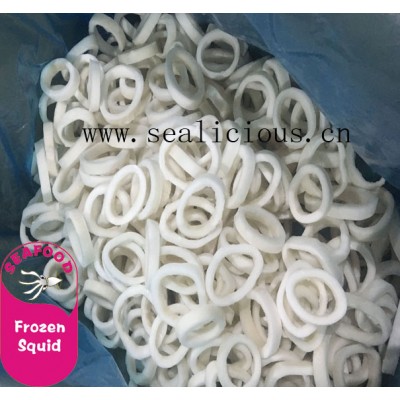 frozen squid ring giant squid/illex squid/todarodes Pacific's