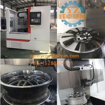 Bigger Vertical Wheel Repair CNC Lathe Machine
