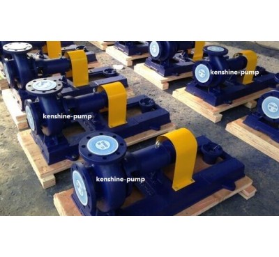 IHF Fluoroplastic lined chemical industry centrifugal pump