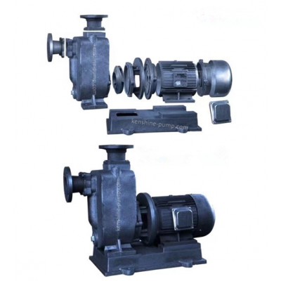 ZWL Self priming sewage pump with closed coupling