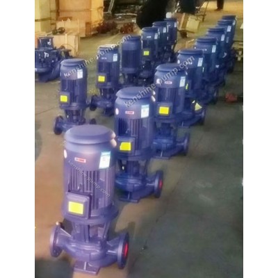 ISGB Vertical pipeline centrifugal pump easy disassembly