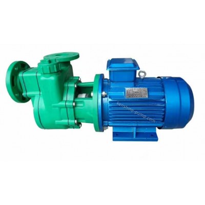 Plastic self priming chemical transfer pump