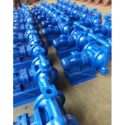DBY electric diaphragm pump driven by vertical or horizontal motor