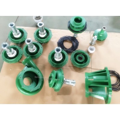 FP polypropylene plastic corrrosion resistant centrifugal pump