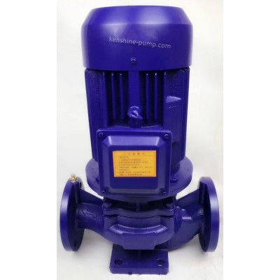 ISG pipeline centrifugal vertical water pump