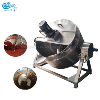 Condiment Mixing Cooking Jacketed Kettle
