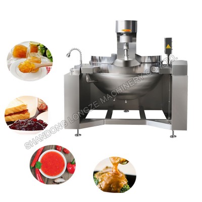 Tomato Sauce Cooking Mixer Machine