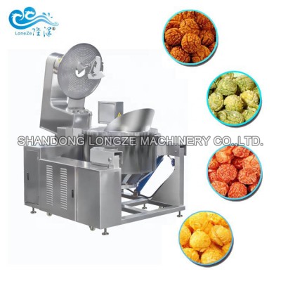 Intelligent Gas Ball Shape Popcorn Machine