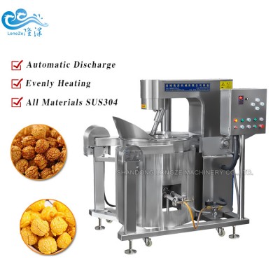 New Fully Automatic Flavours Popcorn Machine Kettle Corn Machines