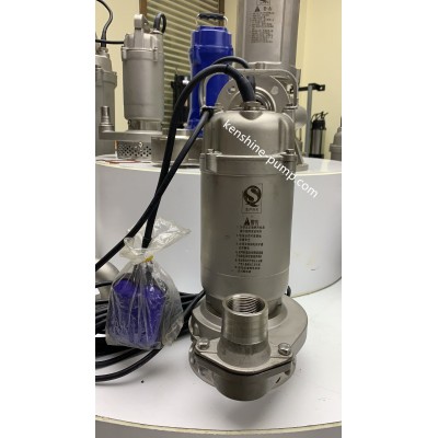 Stainless steel sewage submersible pump 220V 50HZ Single phase