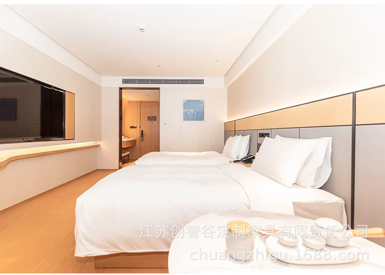 Hotel, guesthouse, homestay furniture, all season chain, same style room, apartment, double bed, standard room, bed suite, complete set of furniture