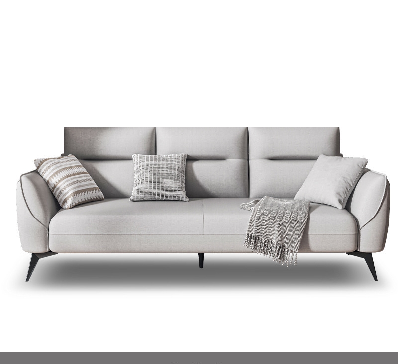Sofa Italian style living room modern minimalist three person sofa