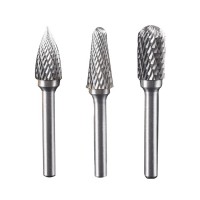 Double Cut Tungsten Carbide Burrs Carbide Rotary Burr For Power Tools