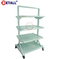 Storage Utility Rolling Cart Workshop Tool Trolley Mechanic Utility Cart Storage Trolley With Shelve