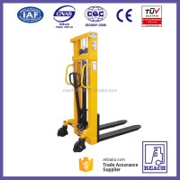 Material Handling Tools 1 Ton Manual Forklift Manual Pallet Stacker Price