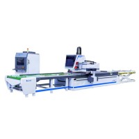 Atc Plate Cabinet Door Processing Cnc Router Machine With Loader And Unloader