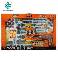 New Product Plastic Workshop Play Set Tool Kit Set Construction Toys For Sale